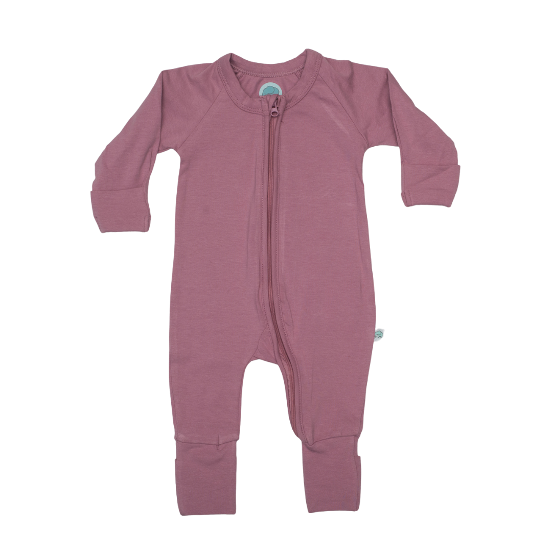 Grow with me Romper -  Dusty Lavender - Organic