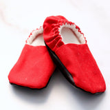 Holly Red Soft Sole Baby Shoes